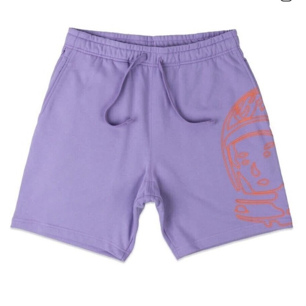 Billionaire Boys Club Helmet Short French Terry Men's Violet Tulip MSRP $140